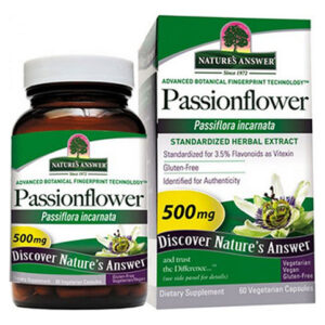 Passion Flower Standardized 60 Vcaps By Nature's Answer
