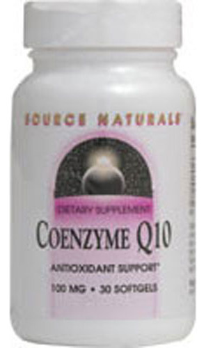 Coenzima Q10 100 Mg 30 Cápsulas Gelatinosas Da Source Natura