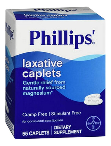 Tratamento Digestivo Laxante 55 Cápsulas Da Phillips