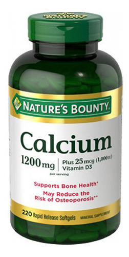 0 Mg Mais Suplemento Mineral De Vitamina D3 (220 Cápsulas Ge