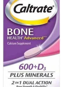Bone Health Advanced 600 Plus Vitamina D3 Minerals 60 Compri