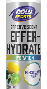 10 Comprimidos De Limão Effer-hydrate Da Now Foods