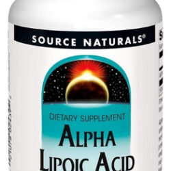 Alpha Lipoic Acid 600 Mg 120 Caps By Source Naturals