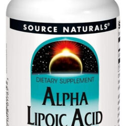 Alpha Lipoic Caps 300 Mg 120 Caps By Source Naturals