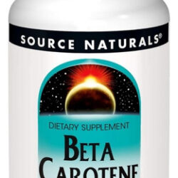 Beta Carotene 25000 Iu 100 Softgel By Source Naturals