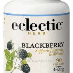 Blackberry 90 Cápsulas Da Eclectic Herb