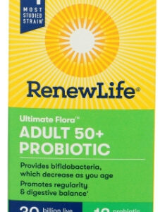 Probiótico Ultimate Flora Adult 50+, 30 Bilhões E 30 Cápsula