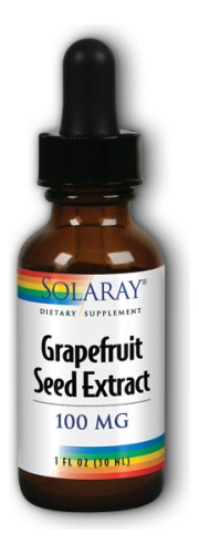 Extrato De Semente De Toranja 100 Mg 1 Onça Da Solaray