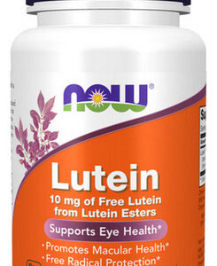 Luteína 10 Mg 60 Géis Da Now Foods
