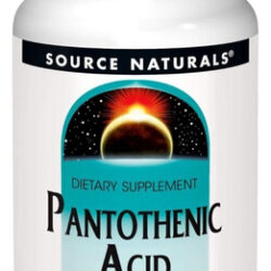 Pantothenic Acid 500 Mg 100 Tabs By Source Naturals