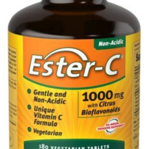 Ester-c Com Bioflavonóides Cítricos 1000 Mg 180 Vegitabs Da