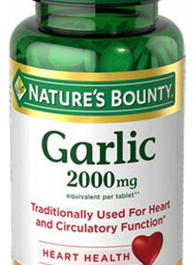 Alho Sem Odor Da Nature&quots Bounty 2000 Mg 120 Comprimidos Da