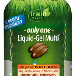 Apenas Um Multivitamínico Em Gel Líquido Com 60 Cápsulas Gel