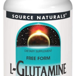 L-glutamine 500 Mg 50 Caps By Source Naturals