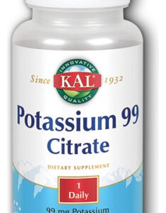 Citrato De Potássio 99% 100 Comprimidos Da Kal