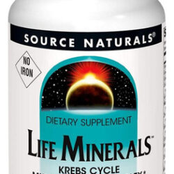 Life Minerals No Iron 60 Tabs By Source Naturals