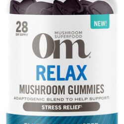 Gomas De Mirtilo Relax Mushroom 56 Gomas Da Om Mushrooms