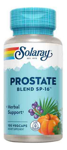 Prostate Blend Sp-16 100 Cápsulas Da Solaray