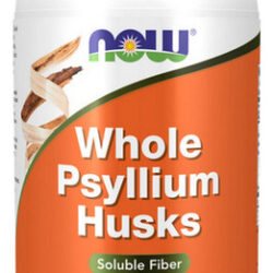 Cascas De Psyllium Inteiras De 24 Onças Da Now Foods