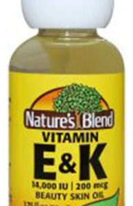 Óleo De Vitamina E E Vitamina K 14.000 Ui (200 Mcg) 1,75 Onç