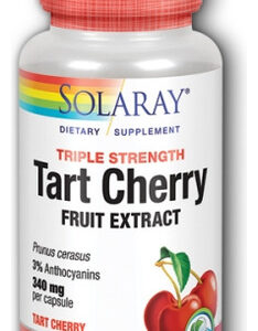 Triple Strength Tart Cherry 90 Cápsulas Da Solaray