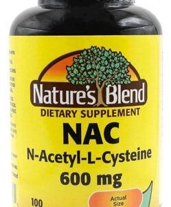 Cápsulas Nac Da Nature's Blend 600 Mg 100 Comprimidos Da Nat