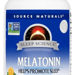 Melatonin 1 Mg Sublingual Orange 300 Tabs By Source Naturals