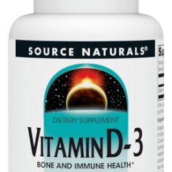 Vitamin D-3 1000 Iu 100 Softgels By Source Naturals