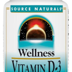 Wellness Vitamin D-3 2000 Iu 200 Softgels By Source Naturals