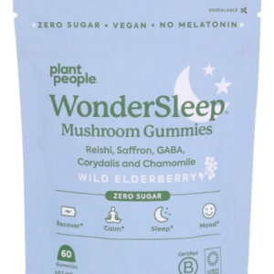 Gomas Wondersleep Super Mushroom, 60 Unidades, Da Plant Peop