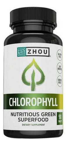 Contagem De 90% De Clorofila, Da Zhou Nutrition