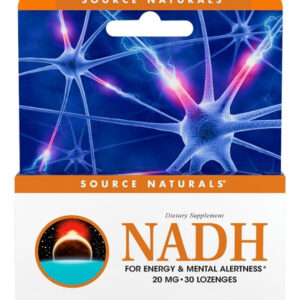 Co-e1 Nadh Tab 20mg 30 Tabs By Source Naturals