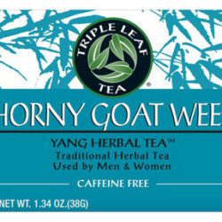 Horny Goat Weed Tea, 20 Sacos Da Triple Leaf Tea
