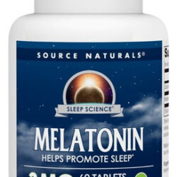 Melatonin 3 Mg Timed Release 60 Tabs By Source Naturals
