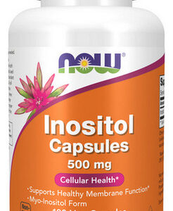Inositol 500 Mg 100 Cápsulas Da Now Foods
