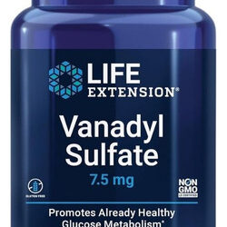 Vanadyl Sulfate 7.5 Mg 100 Tabs By Life Extension