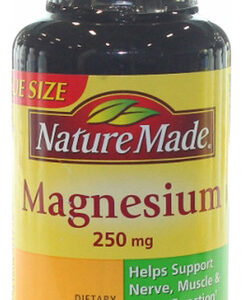 Magnésio 250 Mg 200 Comprimidos Feitos Pela Natureza