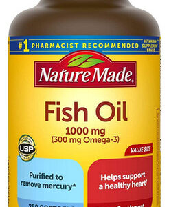 Óleo De Peixe 1000 Mg 250 Cápsulas Gelatinosas Líquidas Fabr