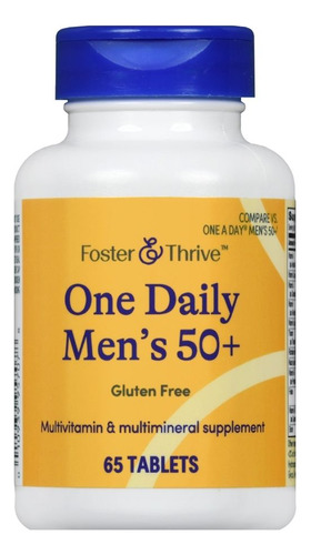 One Daily Men's 50 Plus 65 Tabs By Foster And Thrive