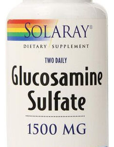 Sulfato De Glucosamina 1500 Mg 60 Cápsulas Da Solaray