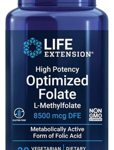 Folato Otimizado Tency, L-metilfolato, 8500 Mcg, Dfe, 30 Cáp