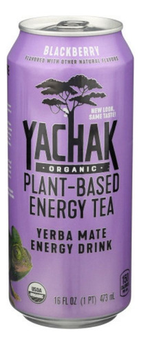 Organic Blackberry Tea 16 Oz(case Of 12) By Yachak
