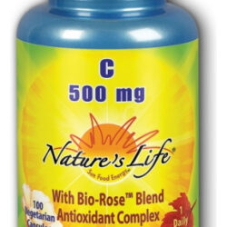 Vitamina C 500 Mg 100 Cápsulas Da Nature's Life