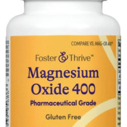 Magnesium Oxide 400 60 Tabs By Foster And Thrive
