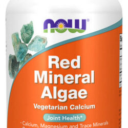 Algas Minerais Vermelhas 180 Cápsulas Da Now Foods