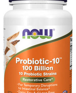 Probiótico-10 100 Bilhões, 30 Vcaps Da Now Foods