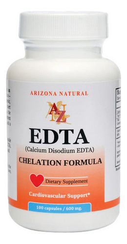 Edta 600 Mg 100 Cápsulas Do Arizona