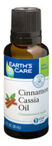 Óleo De Canela E Cássia 100% Puro E Natural 1 Onça Da Earth'