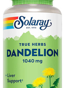 Dente-de-leão 1040 Mg 100 Cápsulas Da Solaray