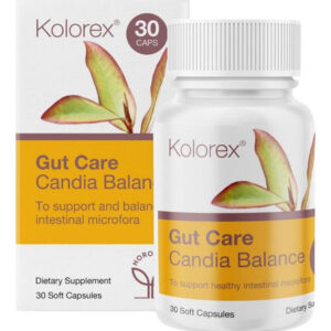 Cápsulas Gelatinosas Kolorex Gut Care & Candida Balance 30 D